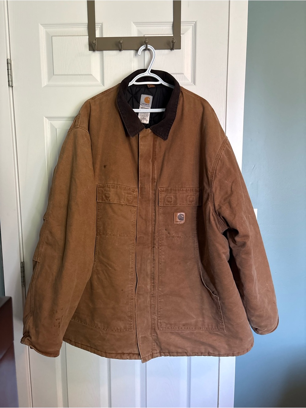 Carhartt R26 Traditional Coat quilt lined workwear men’s 4X